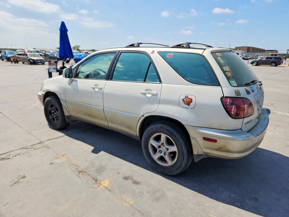 2000 Lexus Rx 300 VIN JT6GF10U7Y0081670 COPART salvage auction — FRONT END, Tx - Certificate Of Title, sold $475 on 2026-07-30 (photo 2)