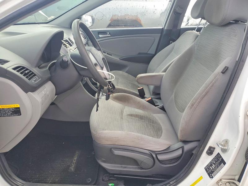2016 Hyundai Accent VIN KMHCT4AE4GU977131 COPART salvage auction — WATER/FLOOD, MI - CERT OF TITLE-SALVAGE FLOOD, sold $500 on 2026-07-02 (photo 7)