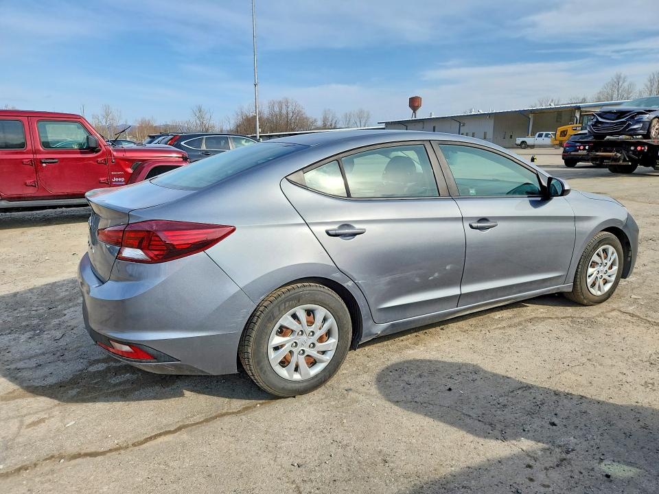 2019 Hyundai Elantra VIN KMHD74LF4KU855988 COPART salvage auction — FRONT END, TN - CERTIFICATE OF TITLE (P), sold $2,500 on 2026-07-02 (photo 3)
