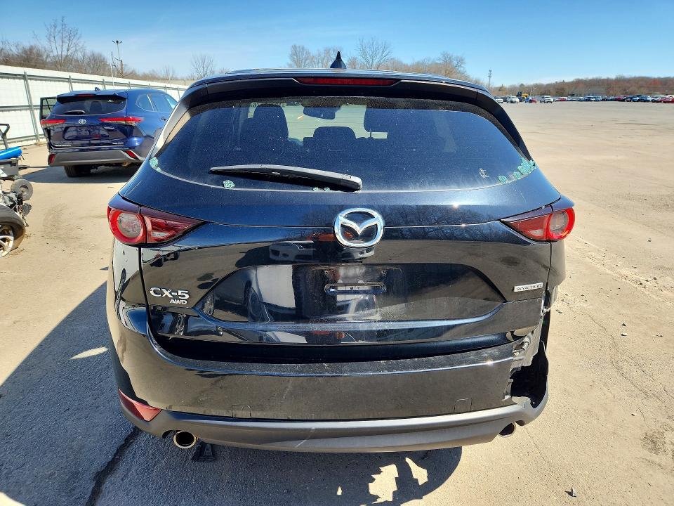 2021 Mazda Cx-5 VIN JM3KFBCM9M1492942 COPART salvage auction — FRONT END, NY - CERTIFICATE OF TITLE, sold $5,000 on 2026-07-21 (photo 6)