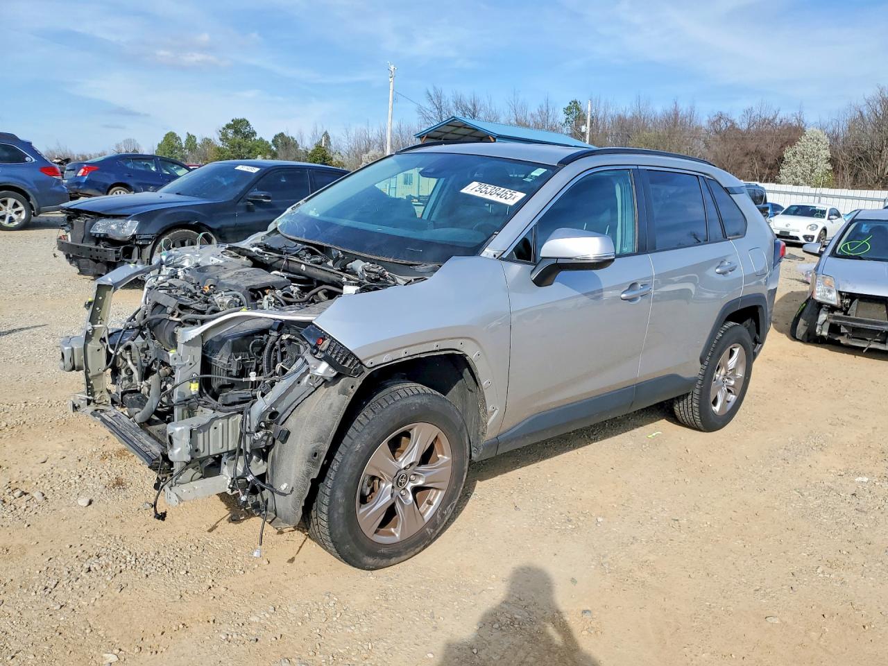 2022 Toyota RAV4 VIN 2T3P1RFV4NW277854 — COPART salvage auction photo