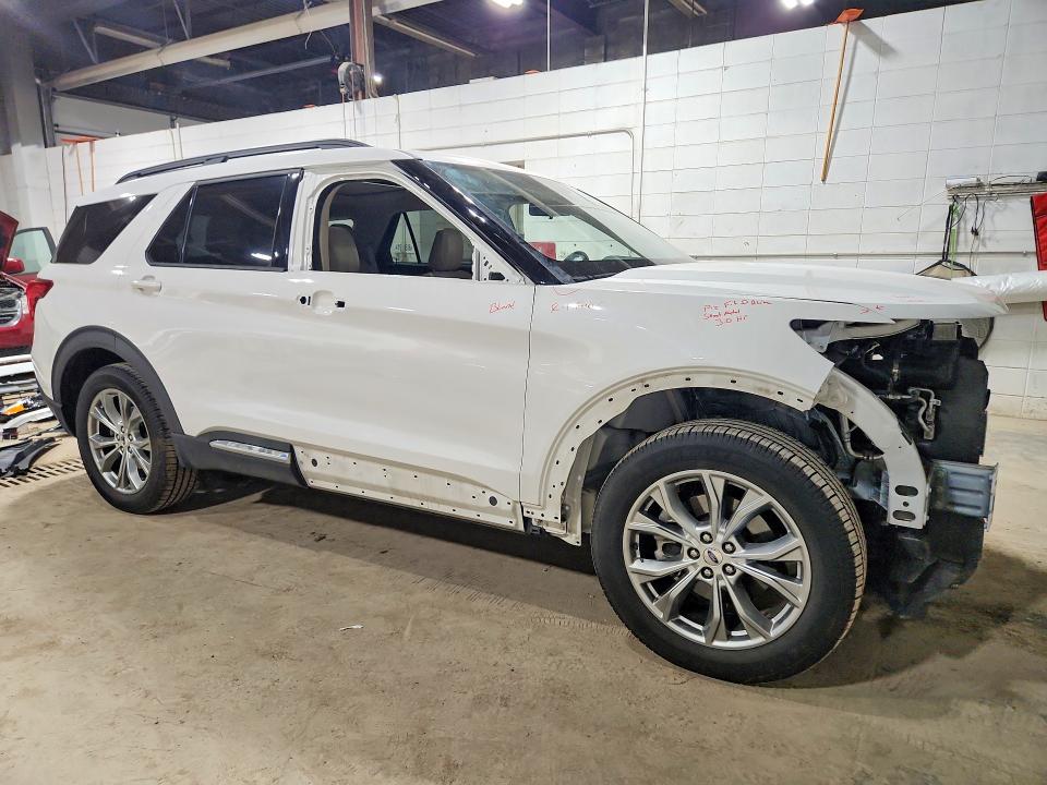 2020 Ford Explorer VIN 1FMSK8DH7LGC41367 COPART salvage auction — FRONT END, Mn - Cert Of Title-Salvage, sold $8,800 on 2026-07-02 (photo 4)