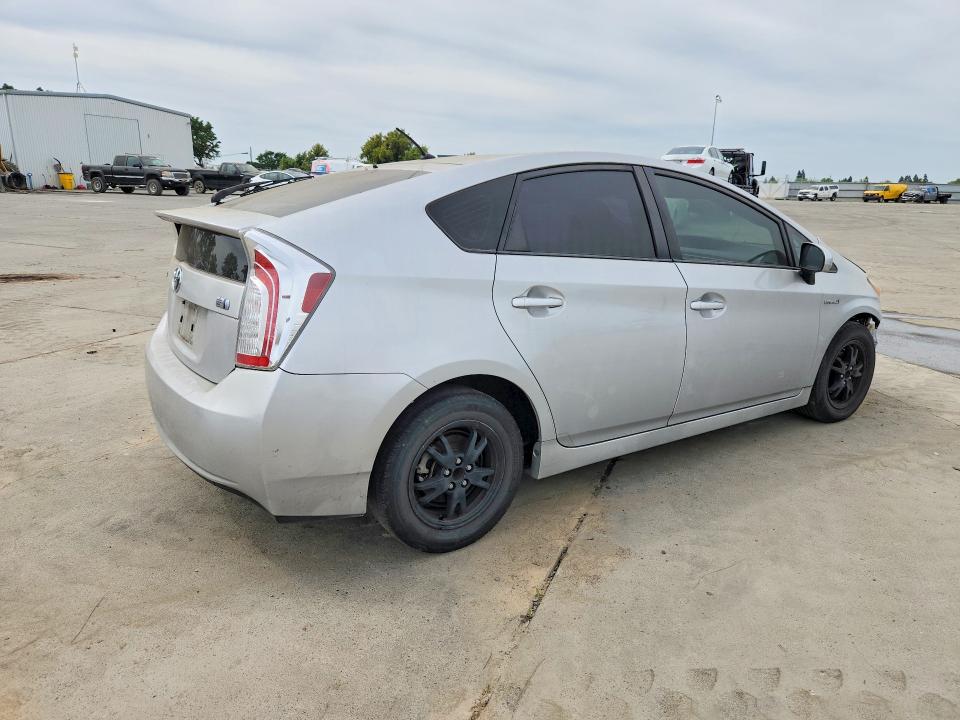 2014 Toyota Prius VIN JTDKN3DU3E0358211 COPART salvage auction — FRONT END, Ca - Salvage Certificate, sold $1,300 on 2026-07-06 (photo 3)
