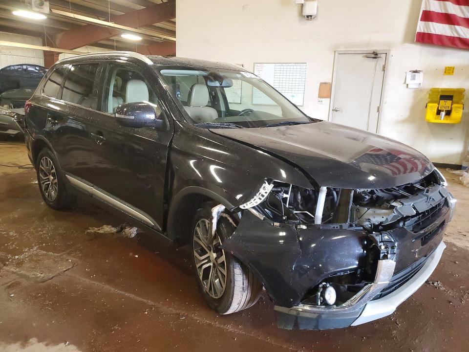 2017 Mitsubishi Outlander VIN JA4AZ3A32HZ064336 COPART salvage auction — FRONT END, Mi - Certificate Of Title, sold $1,550 on 2026-07-24 (photo 4)
