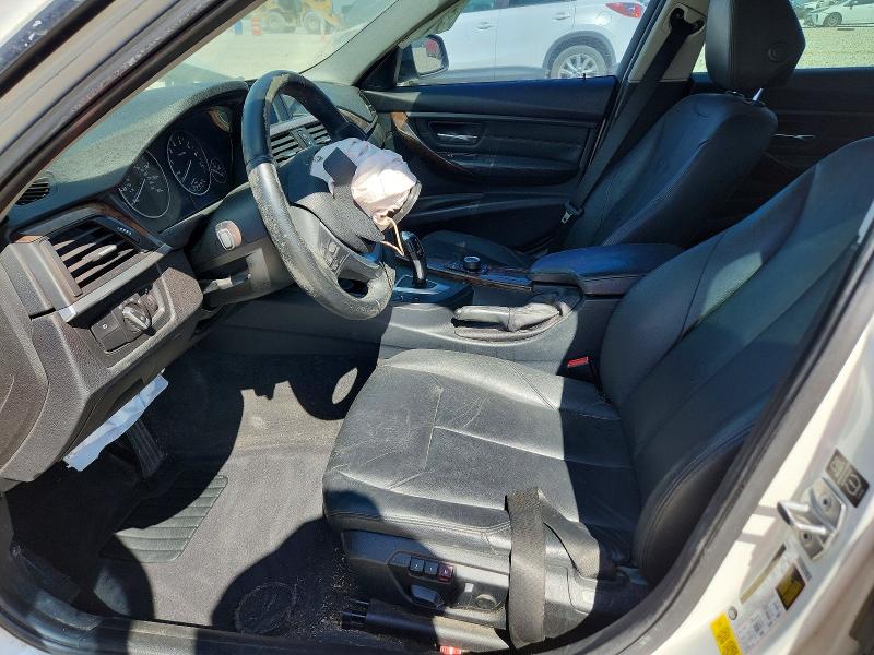 2014 BMW 3er VIN WBA3A5C54EJ464034 COPART salvage auction — FRONT END, Tx - Salvage Vehicle Title, sold $70 on 2026-07-09 (photo 7)