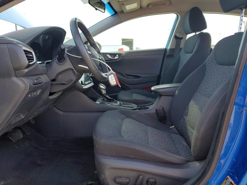 2017 Hyundai Ioniq VIN KMHC75LC9HU057695 COPART salvage auction — FRONT END, Ca - Salvage Certificate, sold $2,050 on 2026-07-10 (photo 7)