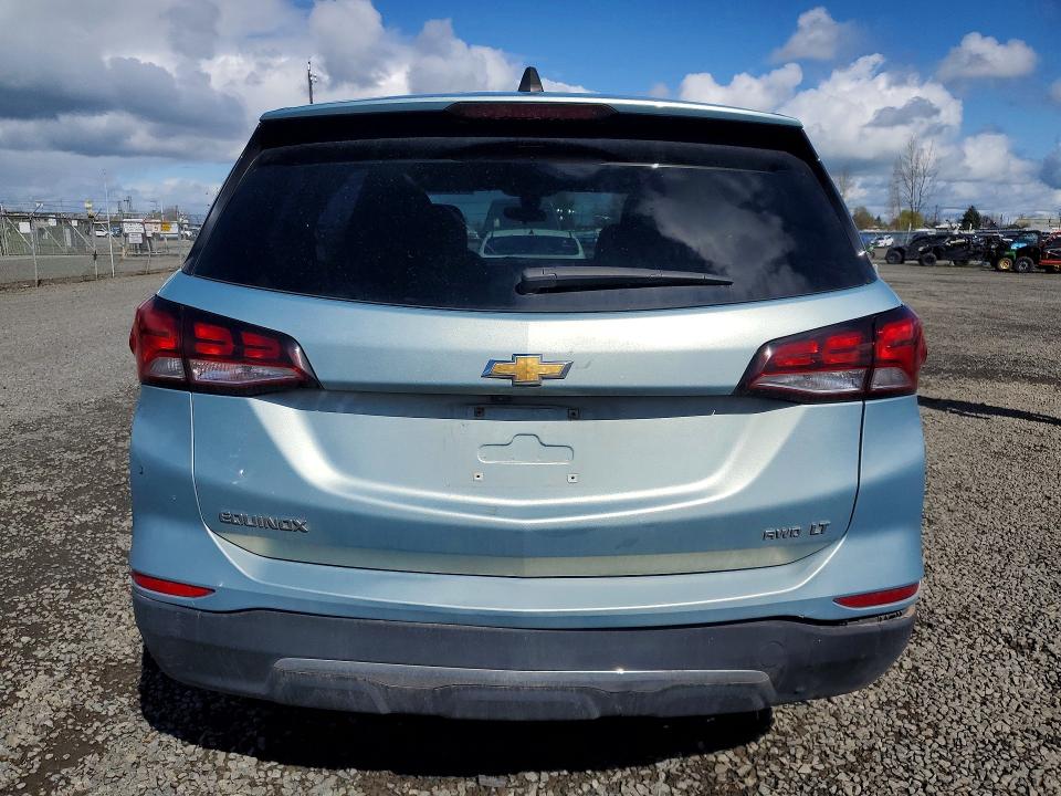 2022 Chevrolet Equinox VIN 2GNAXUEV8N6107900 COPART salvage auction — FRONT END, Id - Salvage Certificate Of Title, sold $3,000 on 2026-07-21 (photo 6)