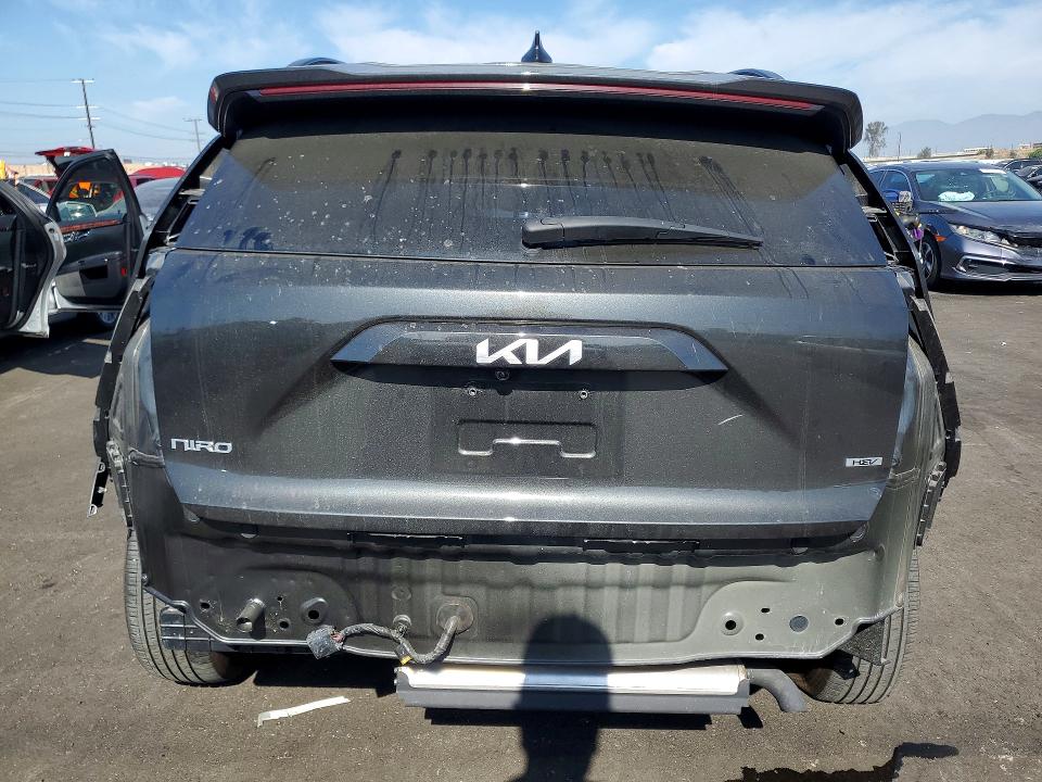 2024 Kia Niro VIN KNDCR3LE7R5205942 COPART salvage auction — SIDE, Ca - Salvage Certificate, sold $7,600 on 2026-07-13 (photo 6)