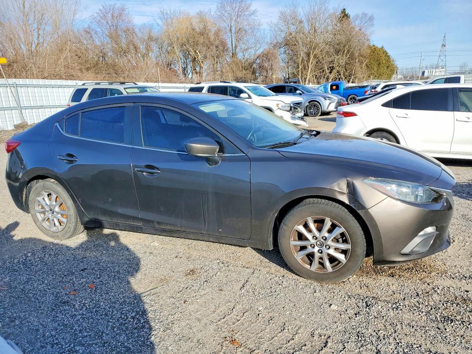 2014 Mazda 3 VIN 3MZBM1V73EM103505 COPART salvage auction — SIDE, On - Permit Salvage, sold $1,750 on 2026-07-02 (photo 4)