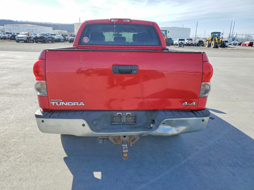 2007 Toyota Tundra VIN 5TBDV581X7S478150 COPART salvage auction — REAR END, Fl - Certificate Of Title, sold $3,350 on 2026-07-06 (photo 6)