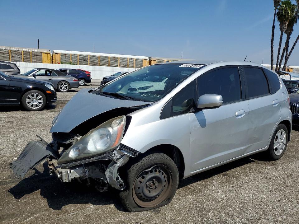 2012 Honda Fit VIN JHMGE8H32CC028705 COPART salvage auction — FRONT END, Ca - Salvage Certificate, sold $80 on 2026-07-28 (photo 1)