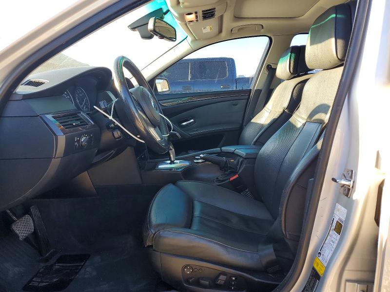 2008 BMW 5 series VIN WBANV13568CZ60497 COPART salvage auction — MINOR DENT/SCRATCHES, Nv - Certificate Of Title, sold $375 on 2026-07-06 (photo 7)