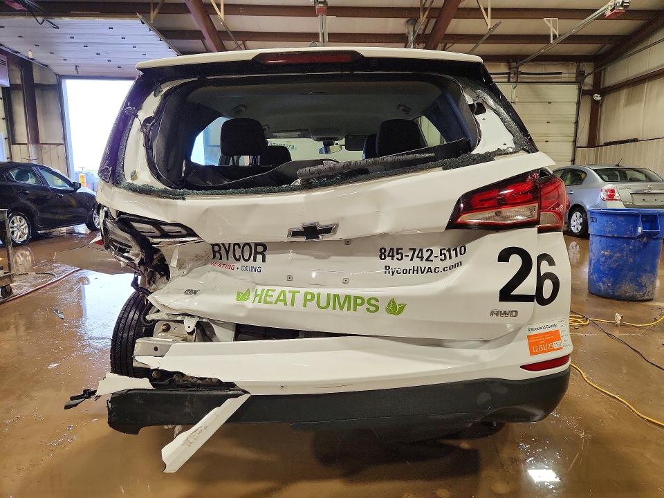 2022 Chevrolet Equinox VIN 3GNAXSEV1NS224076 COPART salvage auction — REAR END, Pa - Certificate Of Salvage, sold $2,750 on 2026-07-02 (photo 6)
