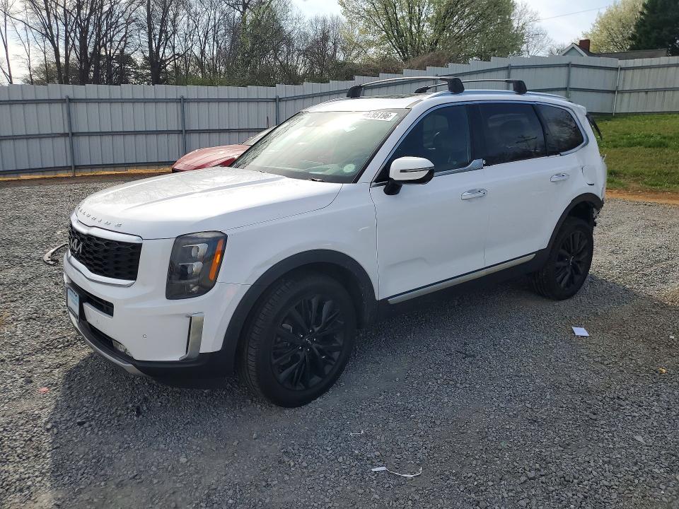 2022 Kia Telluride VIN 5XYP5DHC2NG215242 COPART salvage auction — ALL OVER, Nc - Salvage Certificate Of Title, sold $5,100 on 2026-07-15 (photo 1)