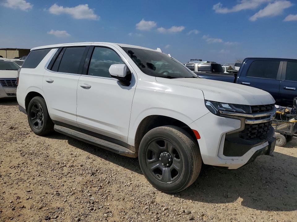 2022 Chevrolet Tahoe VIN 1GNSCLED6NR247787 COPART salvage auction — WATER/FLOOD, Tx - Certificate Of Title (P), sold $10,900 on 2026-07-09 (photo 4)