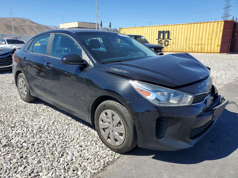 2019 Kia Rio VIN 3KPA24AB3KE241325 COPART salvage auction — FRONT END, Nv - Salvage Title, sold $2,300 on 2026-07-20 (photo 4)
