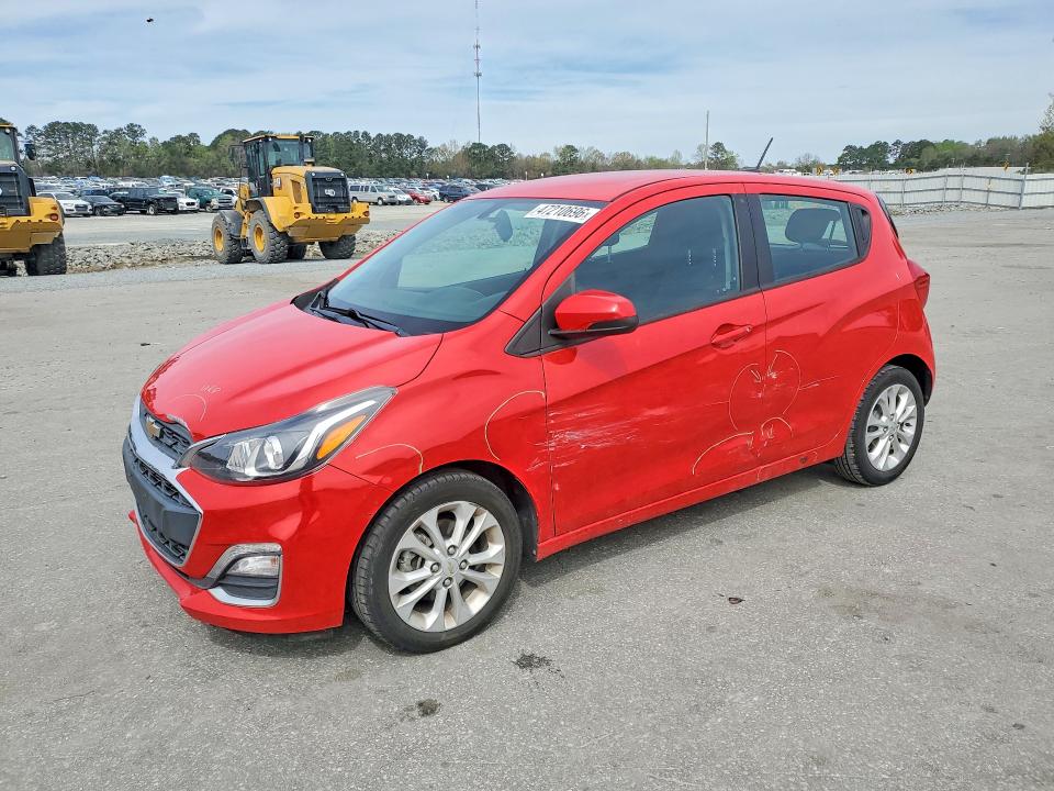 2021 Chevrolet Spark VIN KL8CD6SA1MC750370 COPART salvage auction — SIDE, Nc - Salvage Certificate Of Title, sold $725 on 2026-07-28 (photo 1)