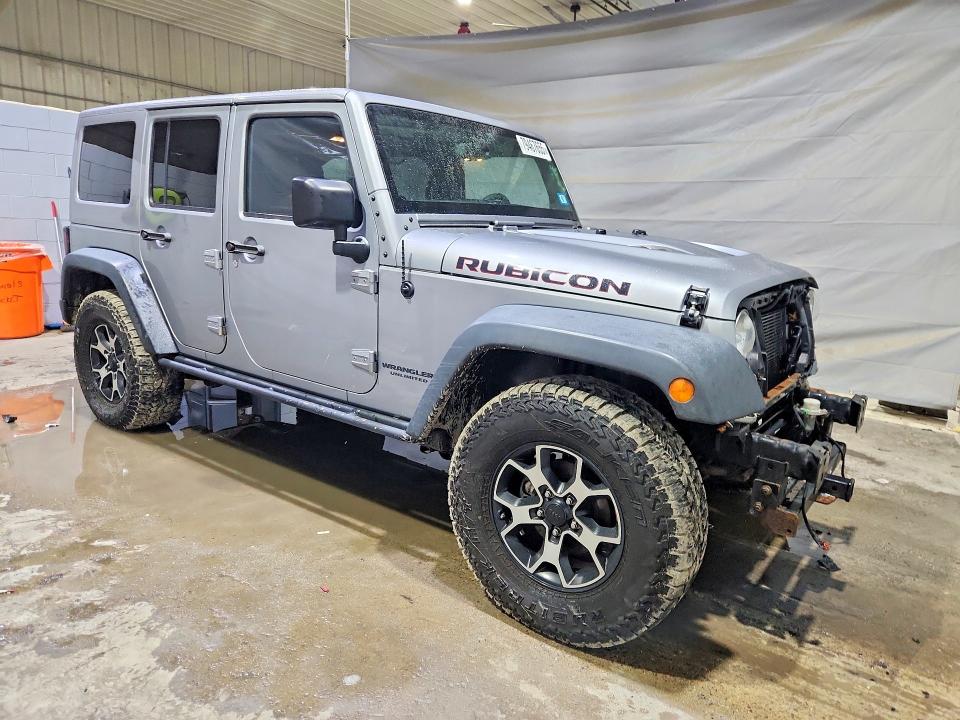 2015 Jeep Wrangler / VIN 1C4BJWFG1FL726048 COPART salvage auction — FRONT END, Nh - Cert Of Title-Salvage, sold $100 on 2026-07-28 (photo 4)
