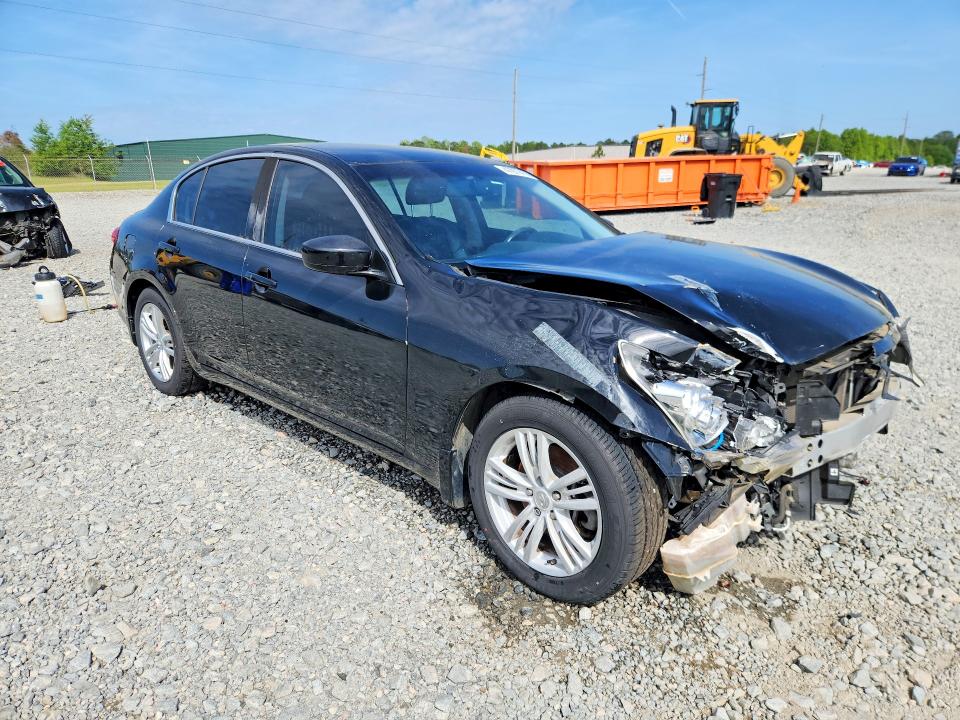 2012 Infiniti VIN JN1DV6AP6CM811531 COPART salvage auction — FRONT END, Ga - Cert Of Title-Salvage, sold $200 on 2026-07-07 (photo 4)