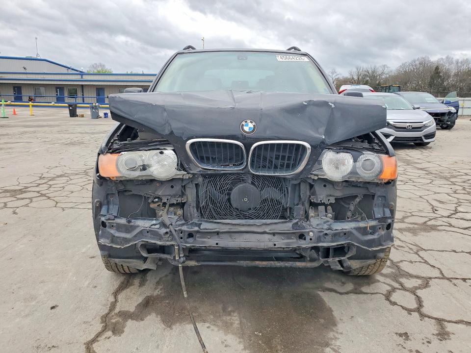 2003 BMW X5 VIN 5UXFA53503LW26094 COPART salvage auction — FRONT END, Tn - Salvage Certificate, sold $275 on 2026-07-06 (photo 5)