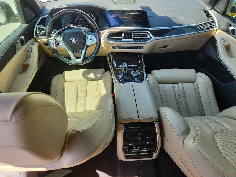 2020 BMW X7 VIN 5UXCW2C0XL9D04425 COPART salvage auction — REAR END, Tx - Certificate Of Title, sold $450 on 2026-07-31 (photo 8)