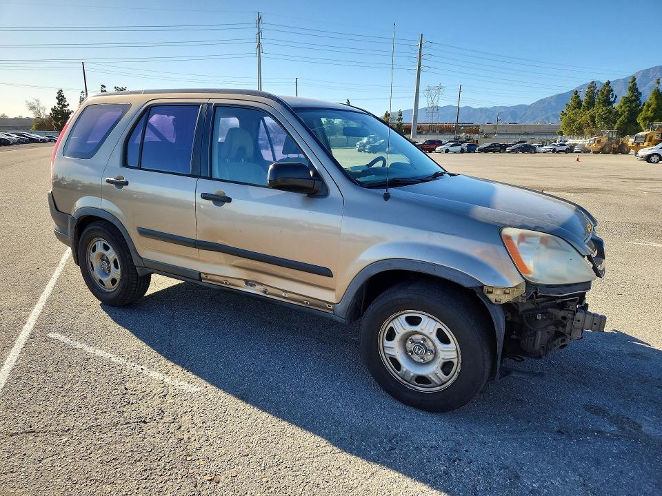 2005 Honda Cr-v VIN JHLRD68535C019584 COPART salvage auction — FRONT END, CA - SALVAGE CERTIFICATE, sold $625 on 2026-07-16 (photo 4)