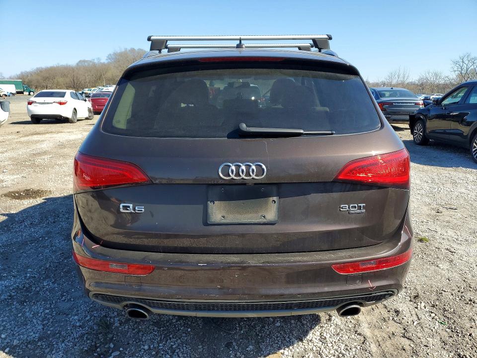 2013 Audi Q5 VIN WA1DGAFP0DA066548 COPART salvage auction — FRONT END, Md - Cert Of Salvage > 75% Damage, sold $600 on 2026-07-09 (photo 6)