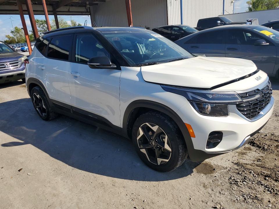 2025 Kia Seltos VIN KNDEU2AA4S7723437 COPART salvage auction — FRONT END, Fl - Certificate Of Destruction, sold $5,400 on 2026-07-06 (photo 4)