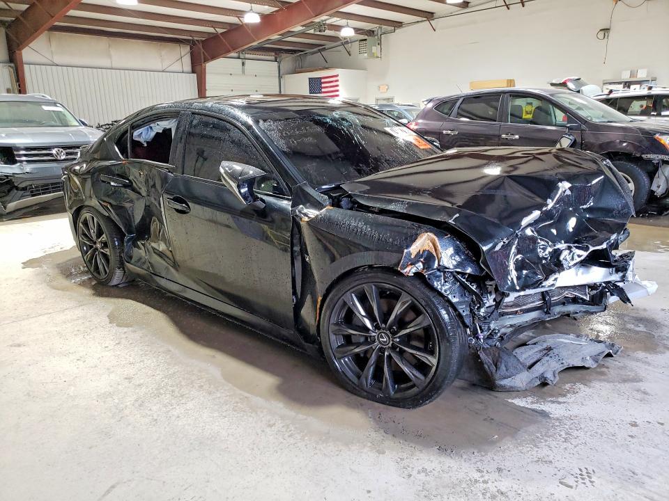2024 Lexus Is 350 VIN JTHGZ1E22R5036162 COPART salvage auction — FRONT END, In - Certificate Of Title, sold $7,300 on 2026-07-14 (photo 4)