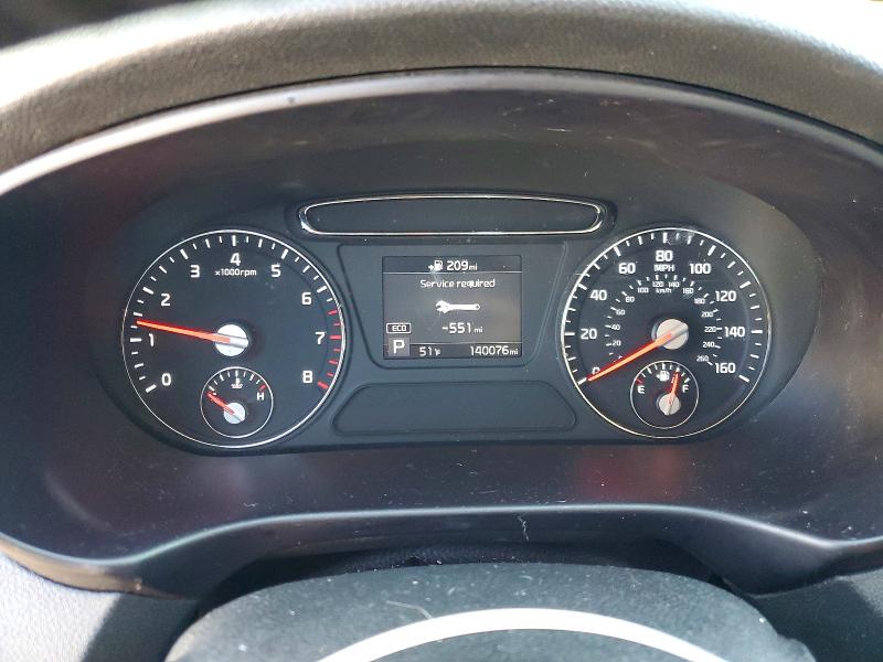 2020 Kia Sorento VIN 5XYPGDA5XLG697266 COPART salvage auction — REAR END, Ar - Cert Of Title-Salvage, sold $3,950 on 2026-07-06 (photo 9)