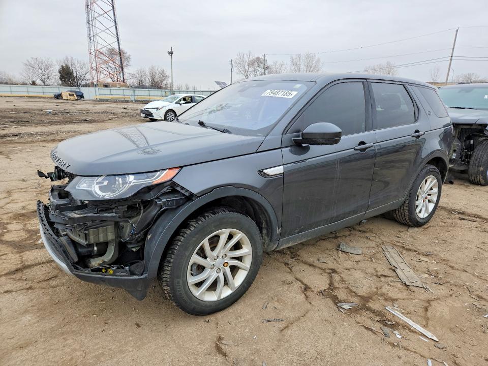2017 Land rover Discovery sport VIN SALCR2BG3HH666011 COPART salvage auction — FRONT END, MI - CERT OF TITLE-SALVAGE VEHICLE, sold $950 on 2026-07-06 (photo 1)