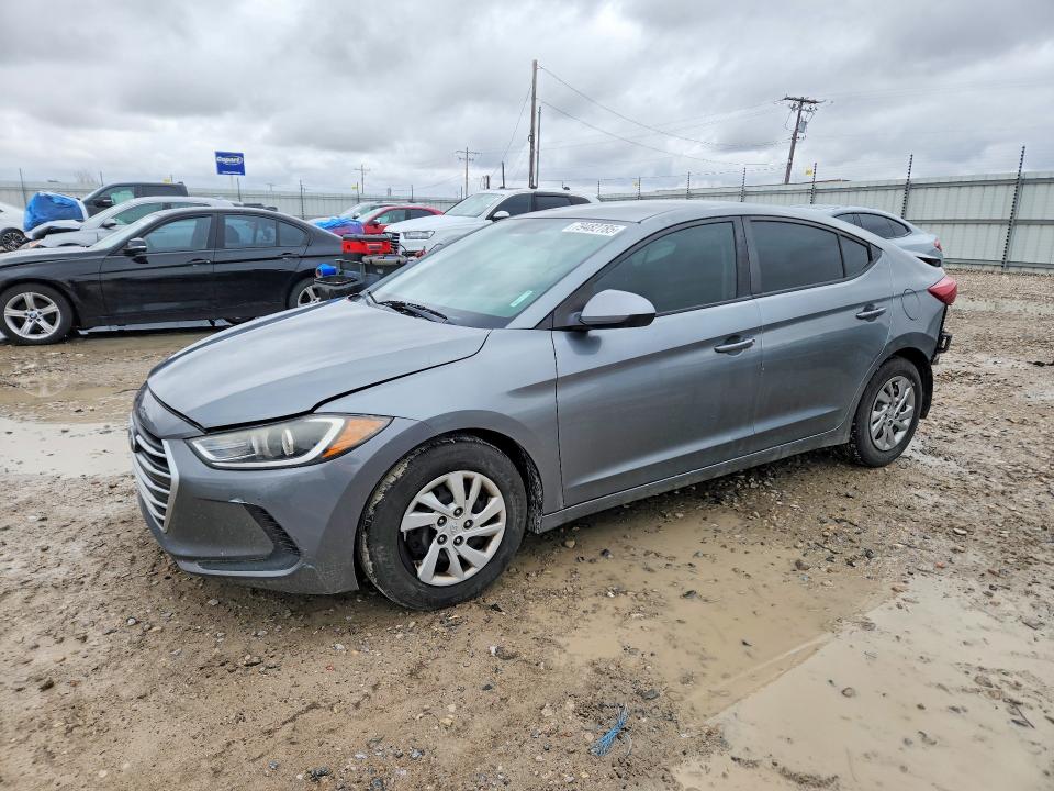 2018 Hyundai Elantra VIN KMHD74LF3JU556104 COPART salvage auction — REAR END, UT - SALVAGE CERTIFICATE, sold $1,850 on 2026-07-28 (photo 1)
