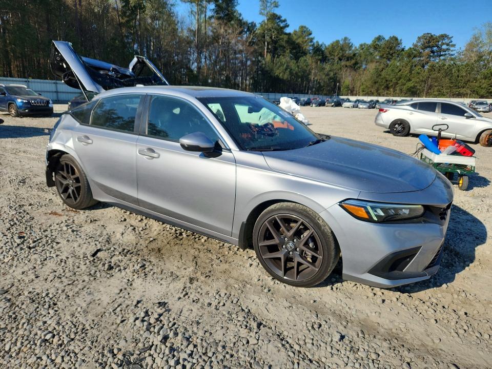 2024 Honda Civic VIN 19XFL1H8XRE007222 COPART salvage auction — REAR END, Ga - Cert Of Title-Salvage, sold $7,900 on 2026-07-09 (photo 4)