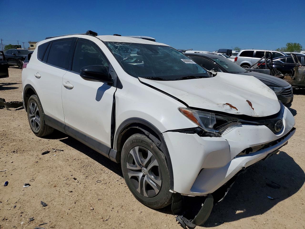 2018 Toyota RAV4 VIN JTMZFREV4JJ729595 COPART salvage auction — All Over, TX - CERTIFICATE OF TITLE, sold $5,600 on 2026-07-08 (photo 4)