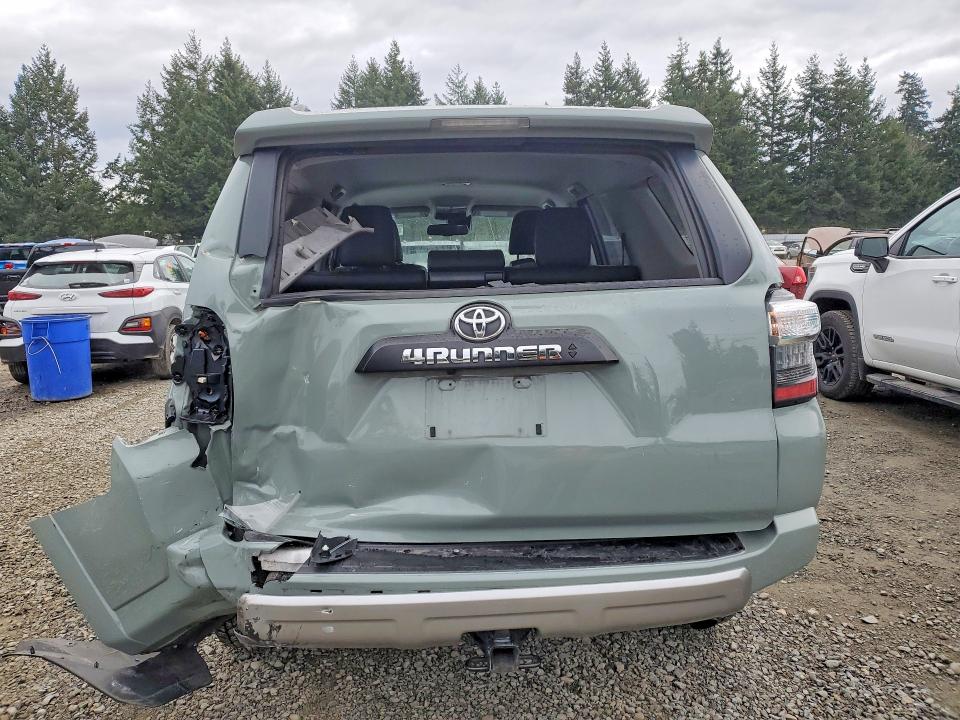 2023 Toyota 4runner VIN JTERU5JR7P6188301 COPART salvage auction — REAR END, Wa - Bill Of Sale, sold $15,300 on 2026-07-02 (photo 6)