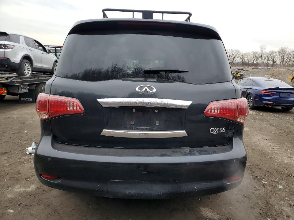 2011 Infiniti Qx56 VIN JN8AZ2NE0B9001131 COPART salvage auction — SIDE, Ny - Certificate Of Title, sold $1,600 on 2026-07-30 (photo 6)