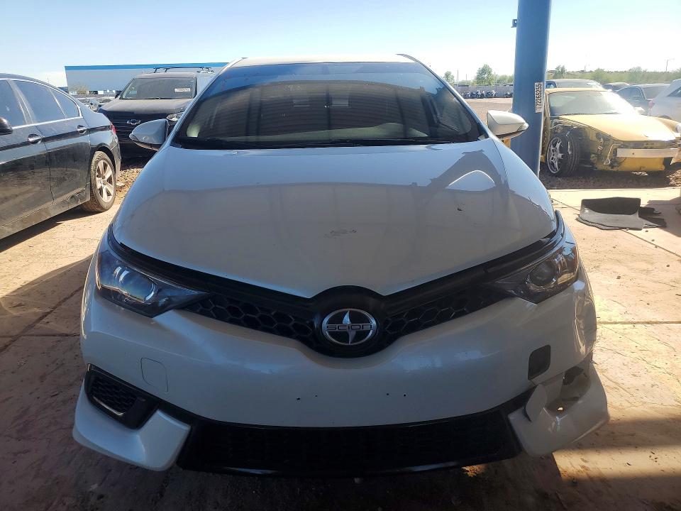 2016 Scion Im VIN JTNKARJE1GJ505906 COPART salvage auction — FRONT END, Az - Cert Of Title - Salvage, sold $200 on 2026-07-28 (photo 5)