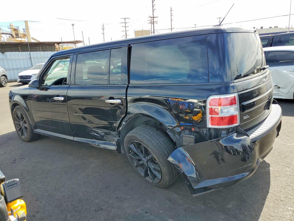2018 Ford Flex VIN 2FMGK5C84JBA13014 COPART salvage auction — REAR END, Salvage Title, sold $950 on 2026-07-20 (photo 2)