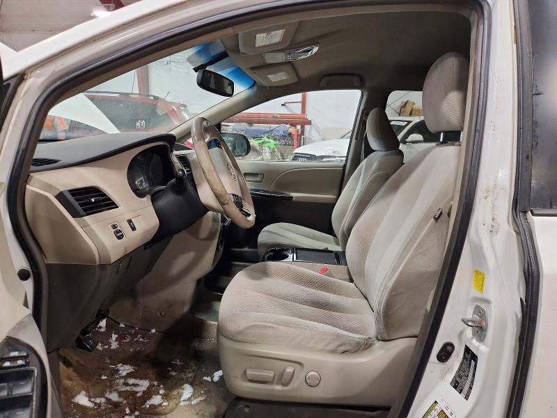 2011 Toyota Sienna VIN 5TDKK3DC6BS040169 COPART salvage auction — REAR END, Fl - Certificate Of Title, sold $2,450 on 2026-07-27 (photo 7)
