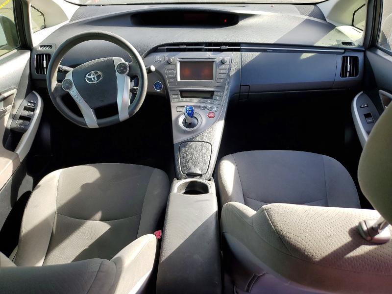 2012 Toyota Prius VIN JTDKN3DU0C5459366 COPART salvage auction — FRONT END, Ca - Salvage Certificate, sold $725 on 2026-07-27 (photo 8)