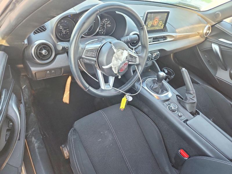 2018 Fiat 124 spider VIN JC1NFAEK8J0137948 COPART salvage auction — FRONT END, Al - Cert Of Title-Salvage Title, sold $3,650 on 2026-07-28 (photo 8)