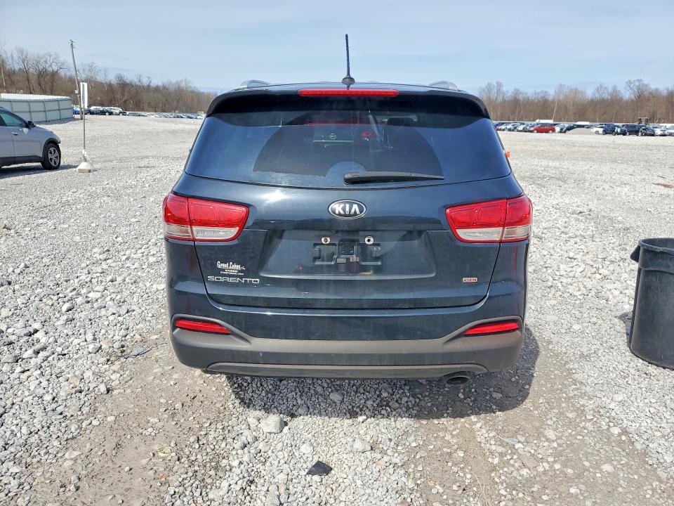 2017 Kia Sorento VIN 5XYPGDA38HG263093 COPART salvage auction — FRONT END, Oh - Cert Of Title-Flood History, sold $2,500 on 2026-07-28 (photo 6)