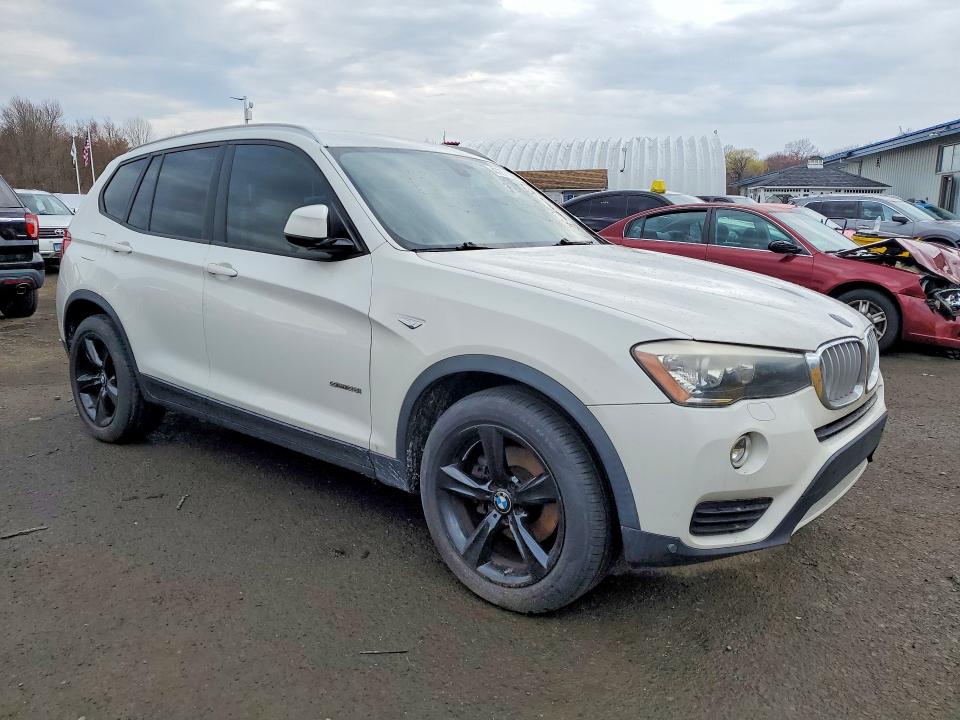 2017 BMW X3 VIN 5UXWZ7C35H0V92648 COPART salvage auction — MINOR DENT/SCRATCHES, Fl - Certificate Of Title, sold $6,500 on 2026-07-21 (photo 4)