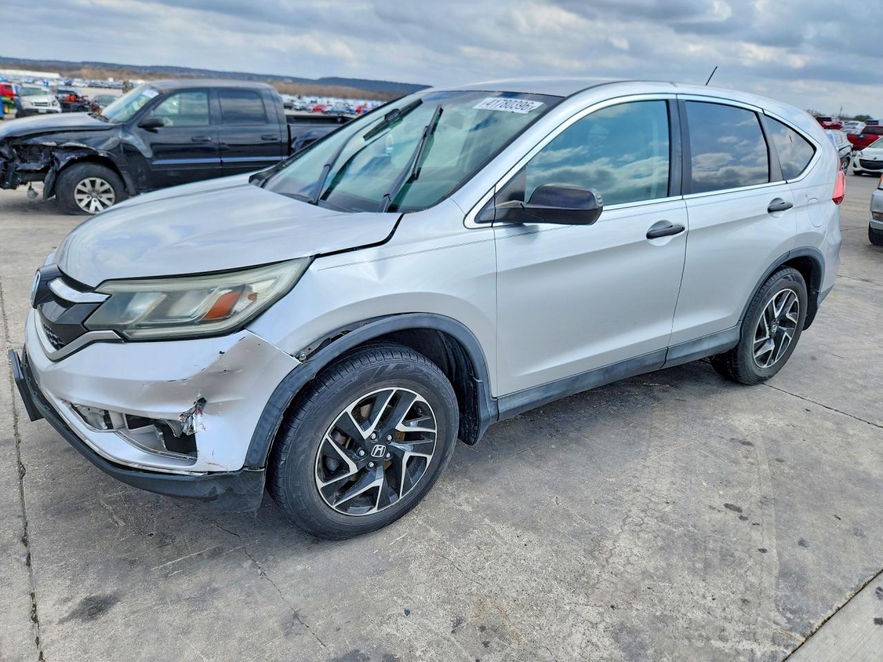 2016 Honda CR-V VIN 2HKRM3H48GH567980 COPART salvage auction — Front End, TX - CERTIFICATE OF TITLE, sold $5,600 on 2026-07-09 (photo 1)