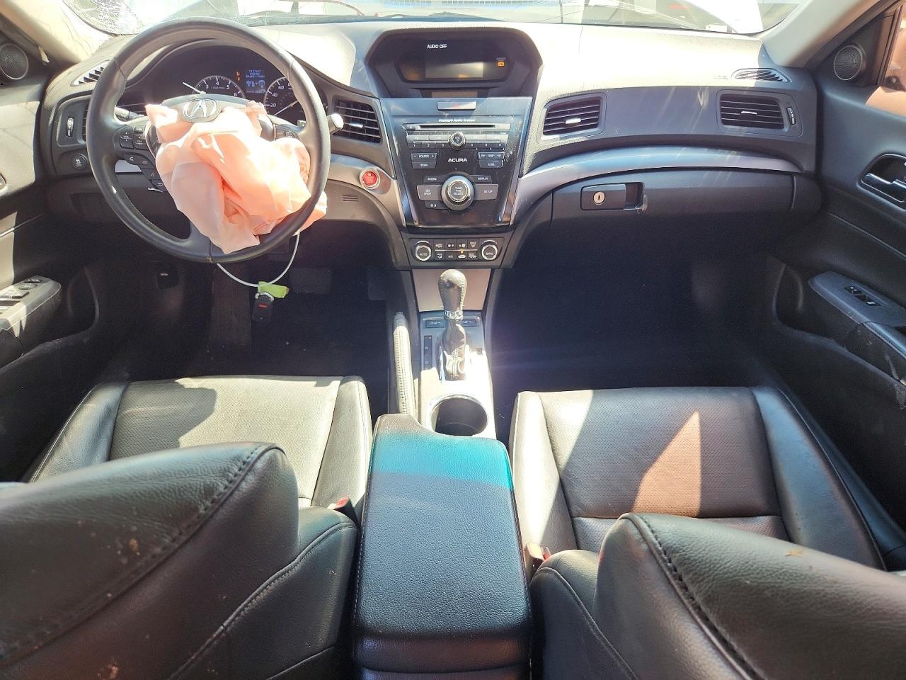 2014 Acura ILX VIN 19VDE1F39EE010253 COPART salvage auction — Front End, TX - SALVAGE VEHICLE TITLE, sold $900 on 2026-07-03 (photo 8)