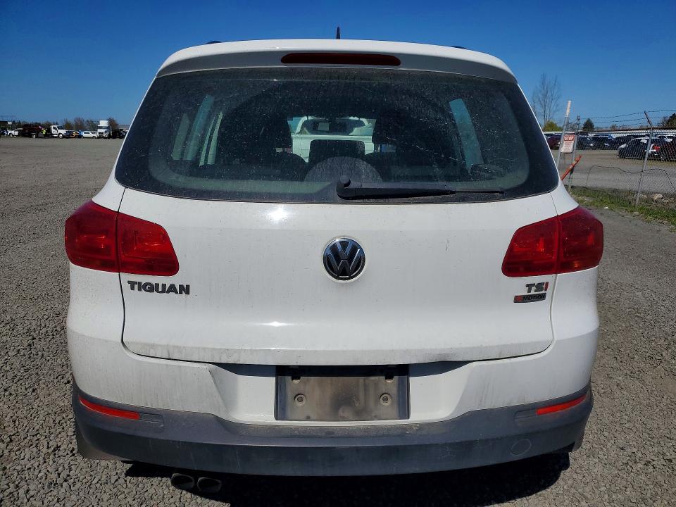 2016 Volkswagen Tiguan VIN WVGBV7AX3GW581561 COPART salvage auction — MECHANICAL, Or - Salvage Title Certificate, sold $200 on 2026-07-28 (photo 6)