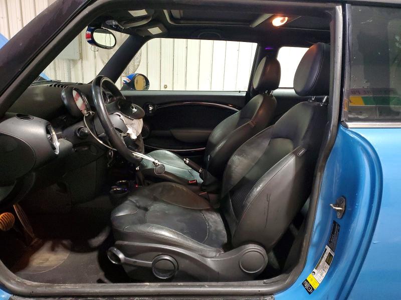 2013 Mini VIN WMWSV3C59DT389077 COPART salvage auction — FRONT END, Salvage Title, sold $125 on 2026-07-30 (photo 7)