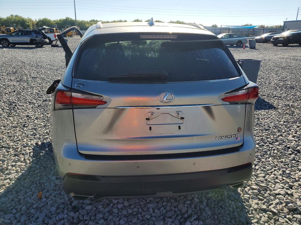 2016 Lexus Nx VIN JTJYARBZ1G2037909 COPART salvage auction — FRONT END, Salvage Title, sold $600 on 2026-07-24 (photo 6)