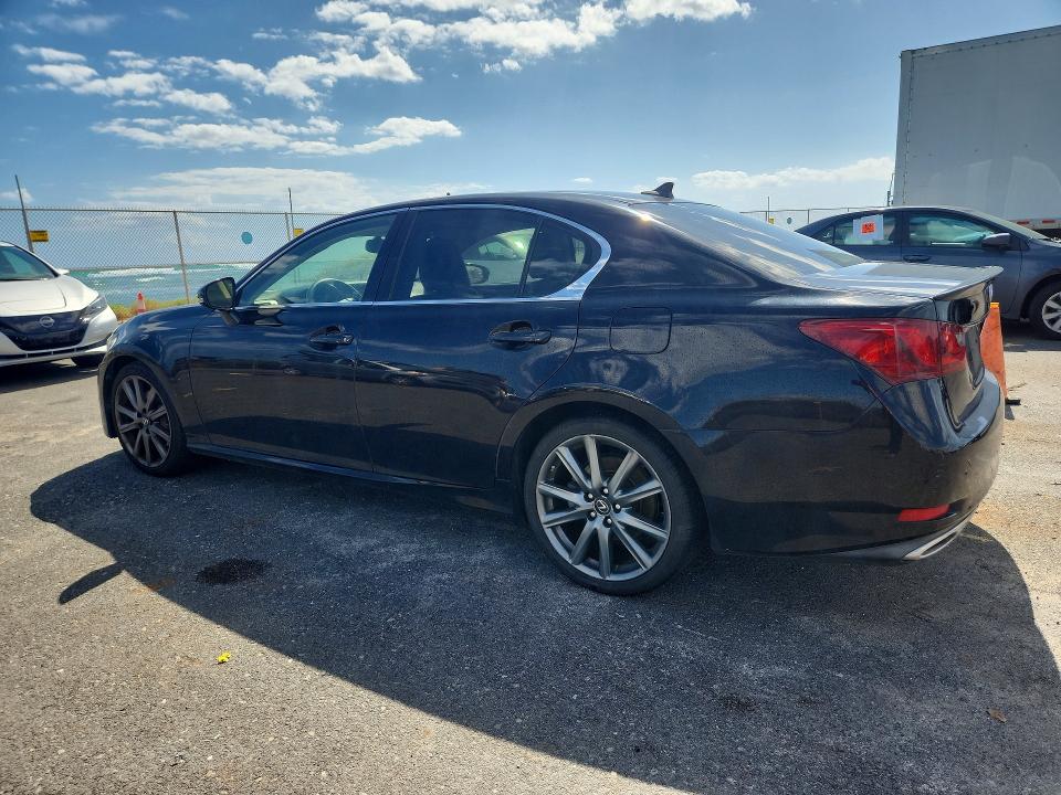 2014 Lexus Gs VIN JTHBE1BLXE5041669 COPART salvage auction — WATER/FLOOD, Hi - Certificate Of Salvage, sold $1,150 on 2026-07-27 (photo 2)