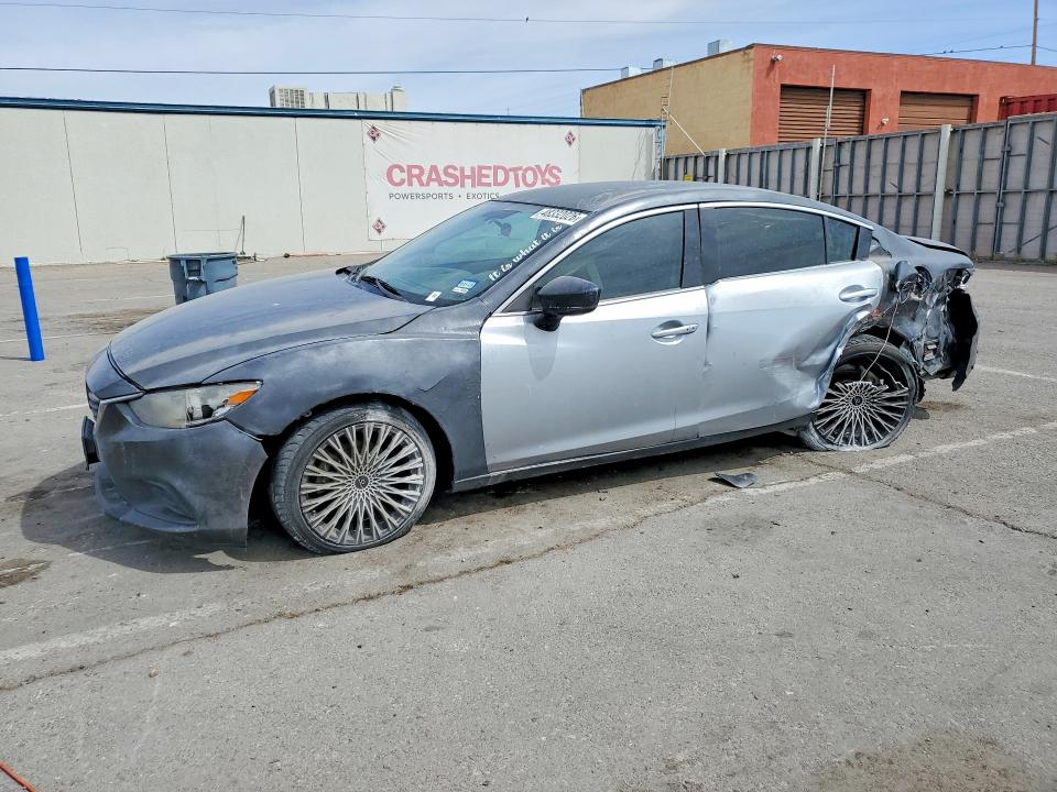2015 Mazda 6 VIN JM1GJ1U55F1206103 COPART salvage auction — REAR END, Tx - Salvage Vehicle Title, sold $300 on 2026-07-10 (photo 1)